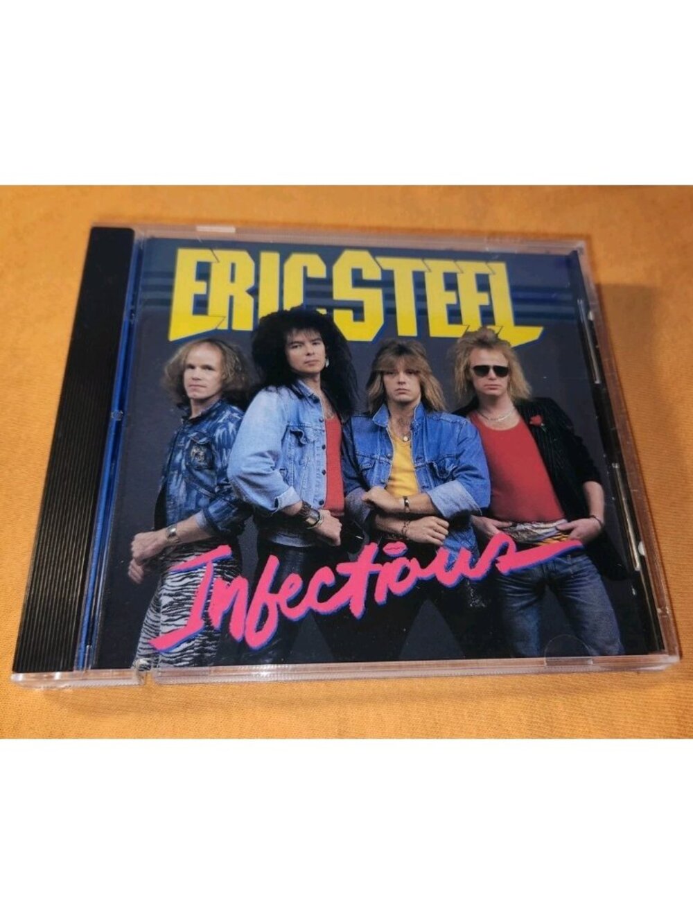 ERIC STEEL cd INFECTIOUS 1988 Passport PBCD 6059 ORIGINAL Hair Metal Hard Rock
